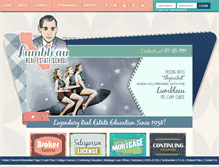 Tablet Screenshot of lumbleau.com
